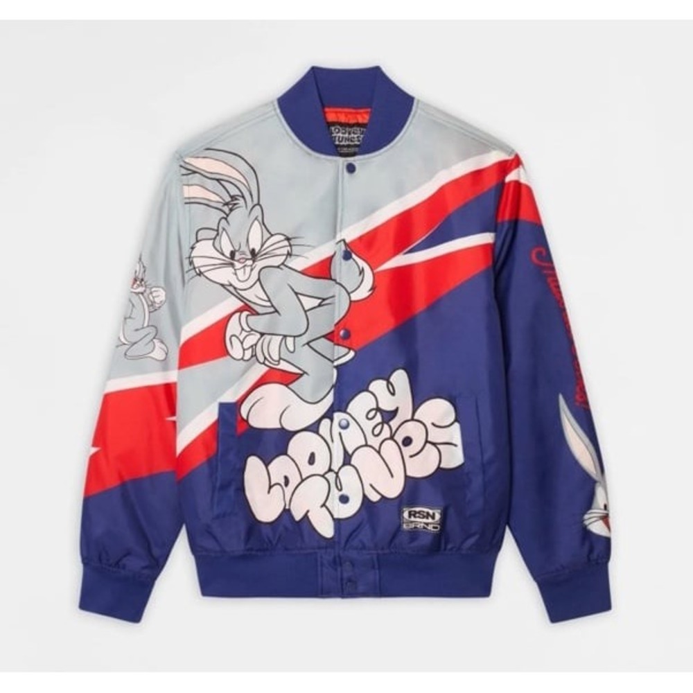 Looney Tunes Bugs Varsity Jacket from Reason Clothing NWT size M